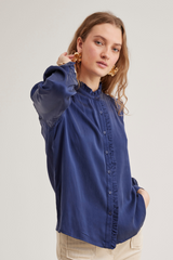 Rosie Shirt, Navy
