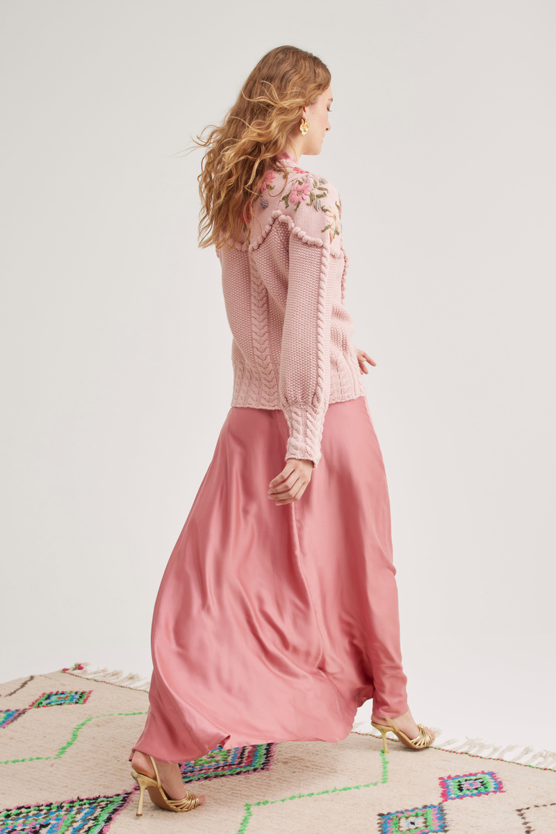 Holly Cardigan, Rose
