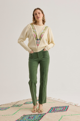 Alice Sweater, Merino Handknit