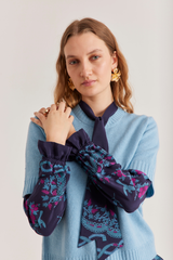 Molly top, Bluebell Cashmere