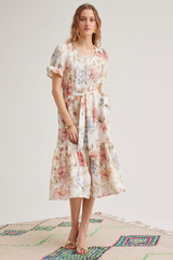 Cordelia Dress, Summer Bloom