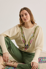 Alice Sweater, Merino Handknit