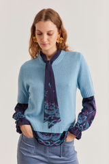 Molly top, Bluebell Cashmere