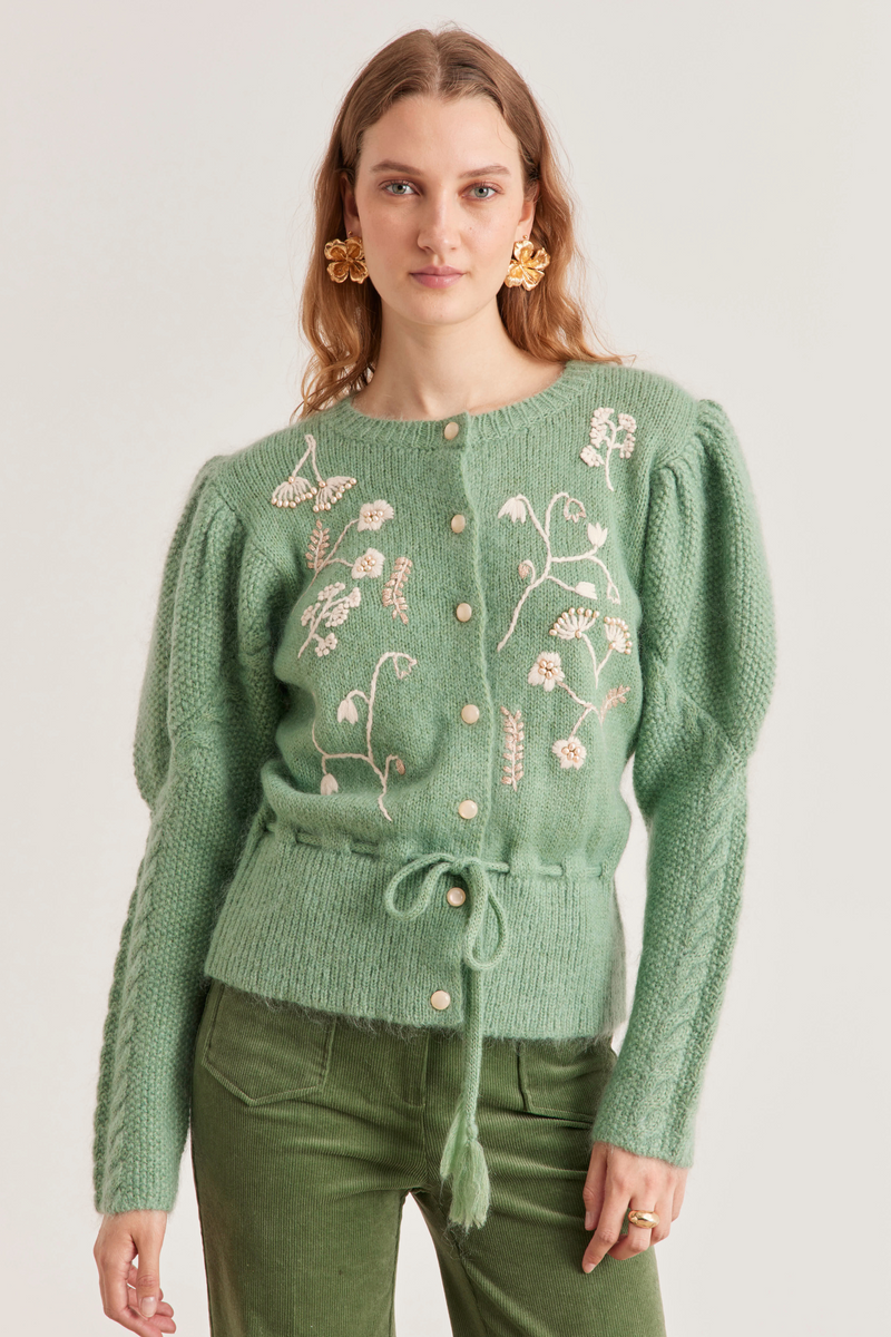 Colette Cardigan, Jade