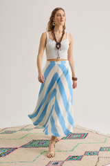 Penny Skirt, Portofino Blue