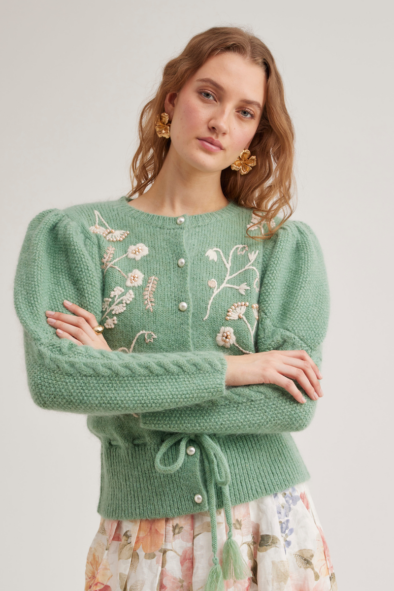 Colette Cardigan, Jade
