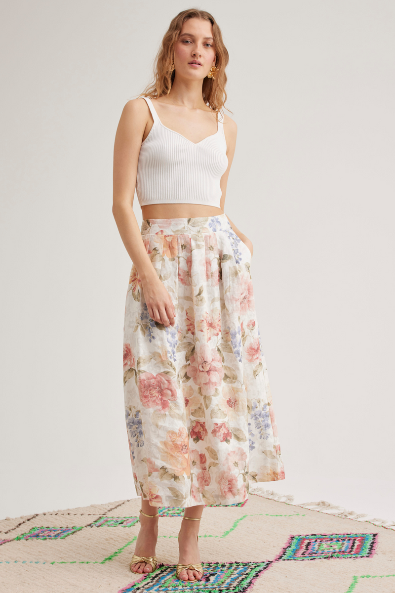 Joy Skirt, Summer Bloom