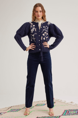 Colette Cardigan, Midnight Blue