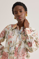 Abigail Shirt, Summer Bloom