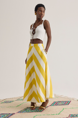 Penny Skirt, Portofino Yellow