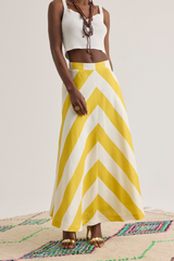 Penny Skirt, Portofino Yellow