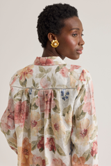 Abigail Shirt, Summer Bloom