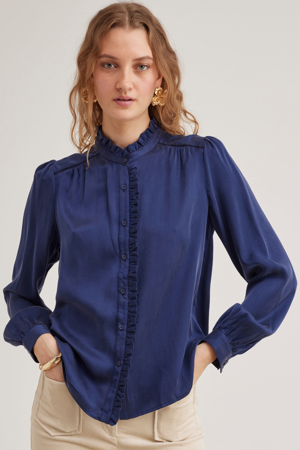 Rosie Shirt, Navy