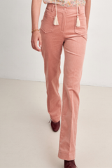 Carol Corduroy Jeans, Rose