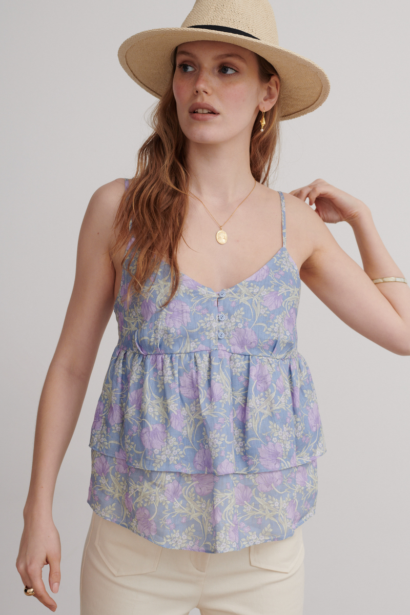 Charmaine Top, Bluebell