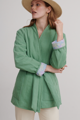 Madeline Jacket, Pistachio