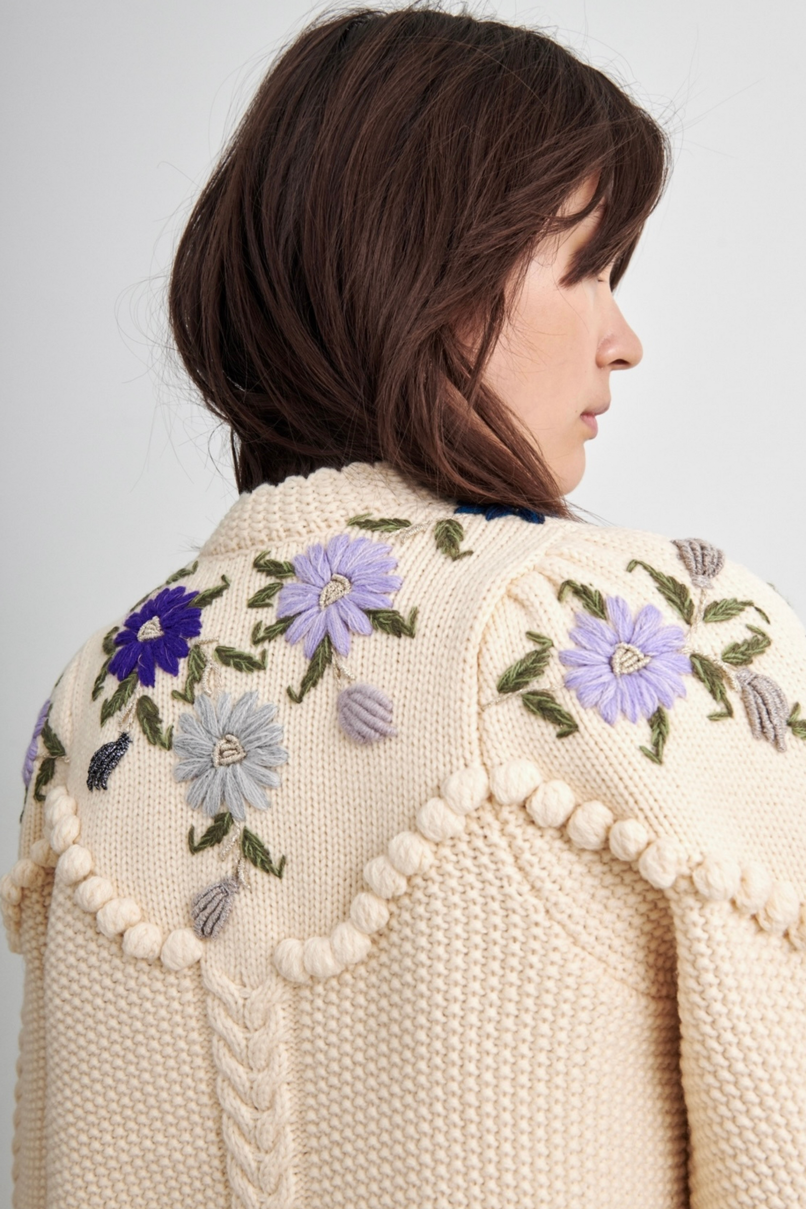 Knit Sweater Zara Cardigan Uk Zara Floral Embroidered Knit Zara