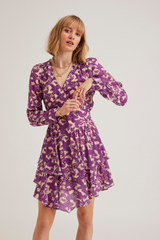 Darlene Dress, Pop Paisley Purple
